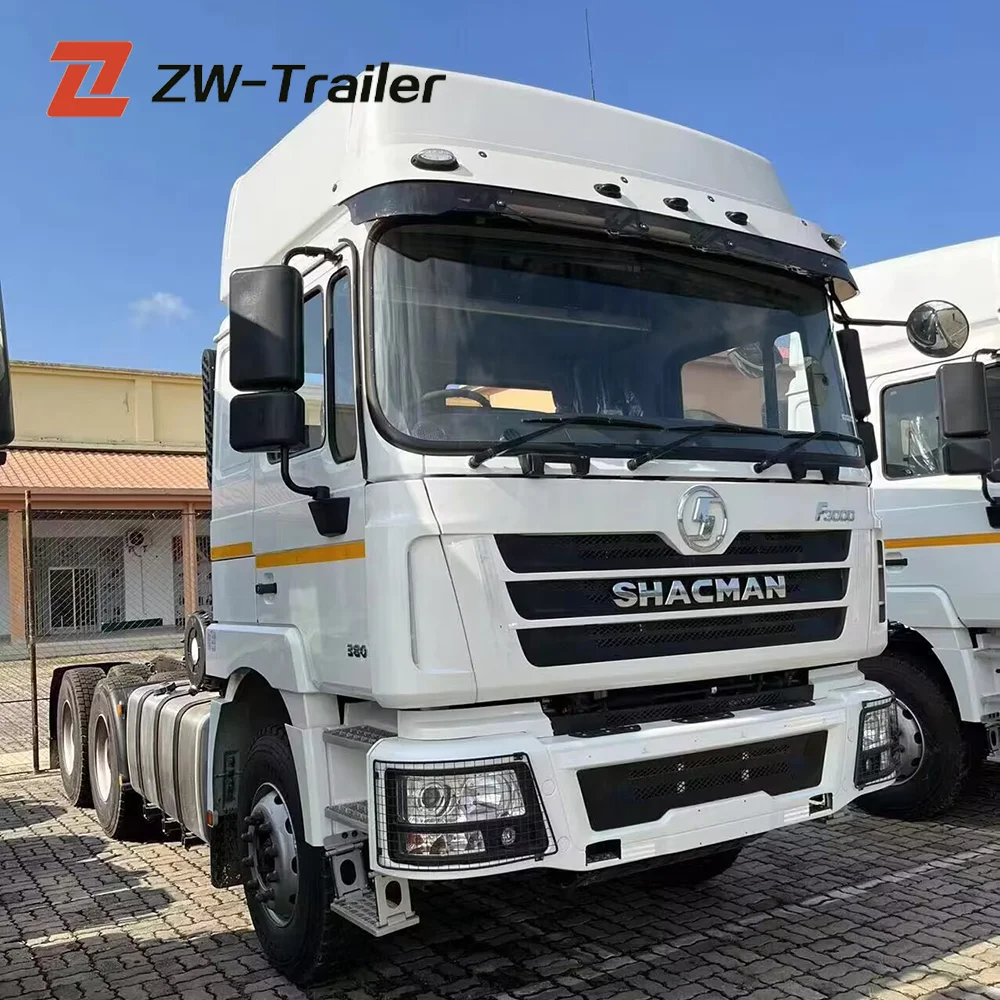 Тягач Shacman X3000 CNG LNG 6*4 Тяжелый грузовик с Euro4/5 Подержанный тягач shacman на продажу