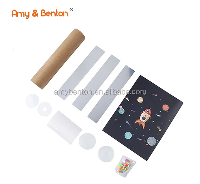 Hot Sale Amazon Good Quality Novelty Educational DIY Kaleidoscope Making Kit Toy