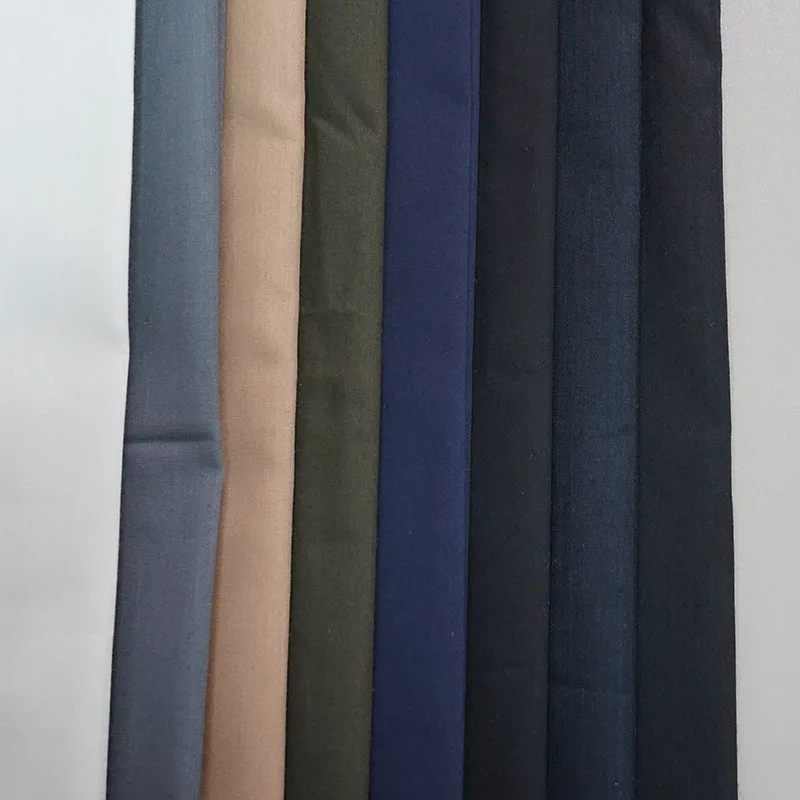 Polyester Interlining Pocket Lining Fabric Custom Made Interlining Woven Cotton Shirting Fabrics Customized Plain Lightweight