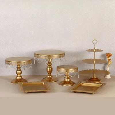 Cake dish props wedding cake stand luxury cake tools and accessories for decorating