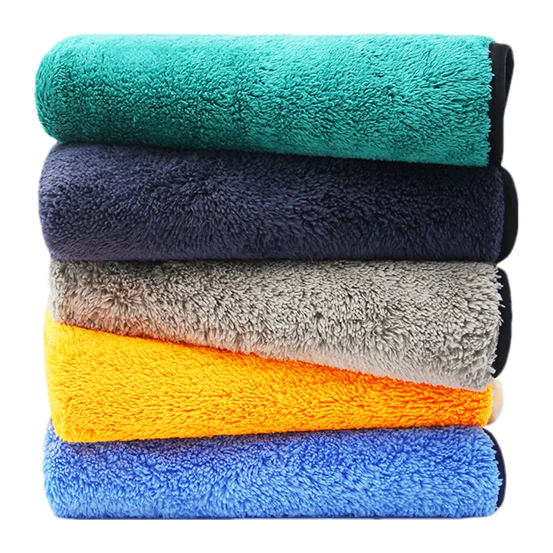 CX wholesale Coral velvet Hemming Car Wash Dishcloth micro fiber microfiber office cloth  rags