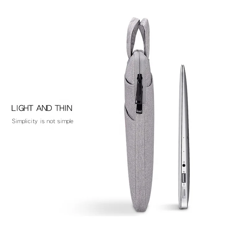 Large Capacity Multifunction Notebook Computer Pouch Carrying Bag Handheld Laptop Bags