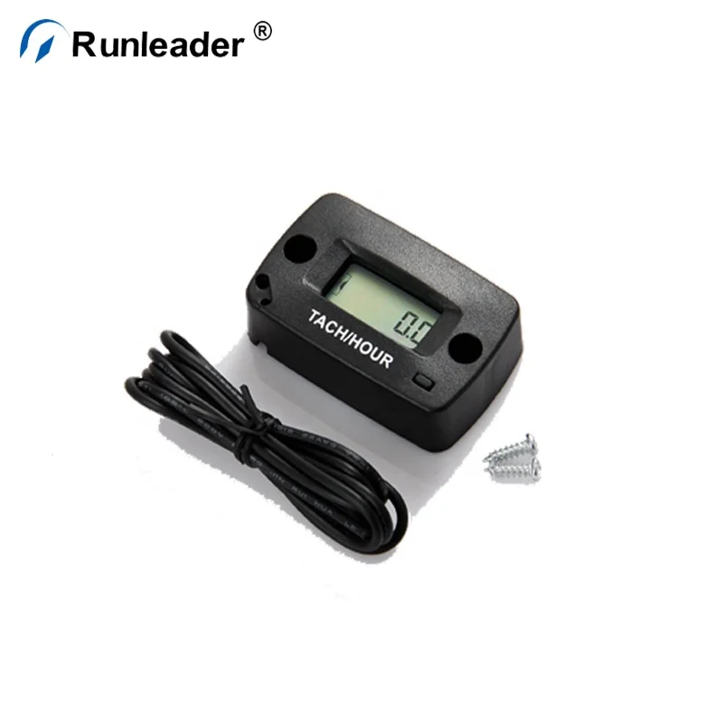 digital Tach Hour Meter Tachometer RPM Display For Motorcycle Electric Motors marine