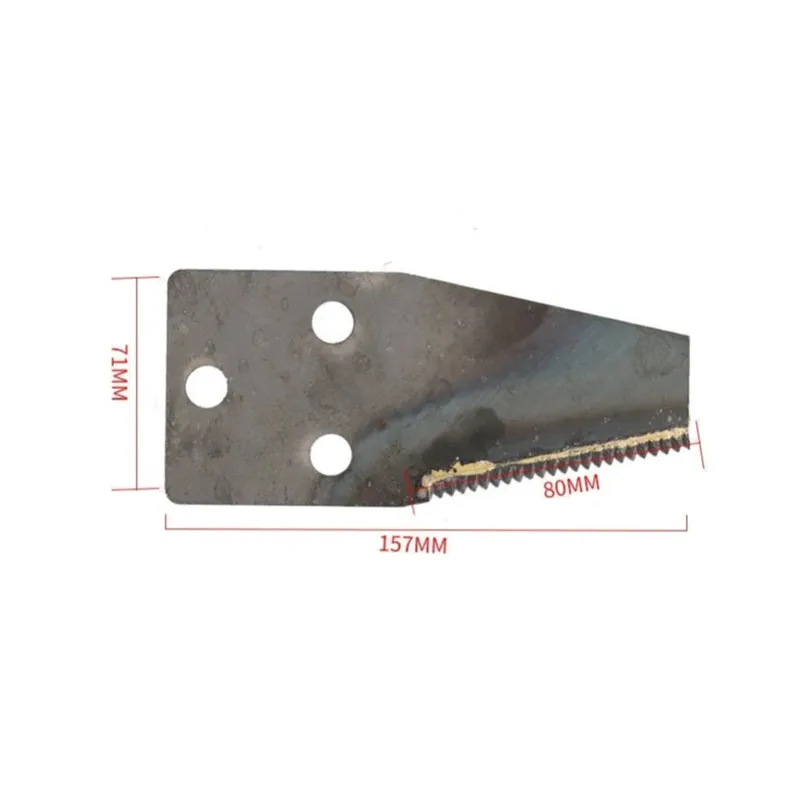 Durable and high quality Blade for rice harvester blades of harvester