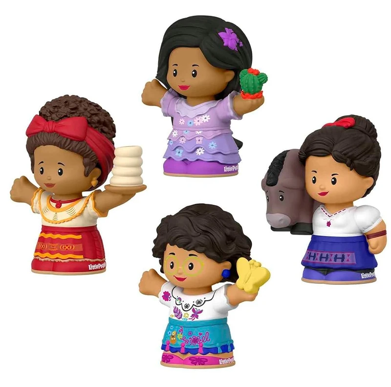 OEM Cartoon  Little People Toddler Toys Vinyl Encanto Figure Pack with 7 Characters for Pretend Play