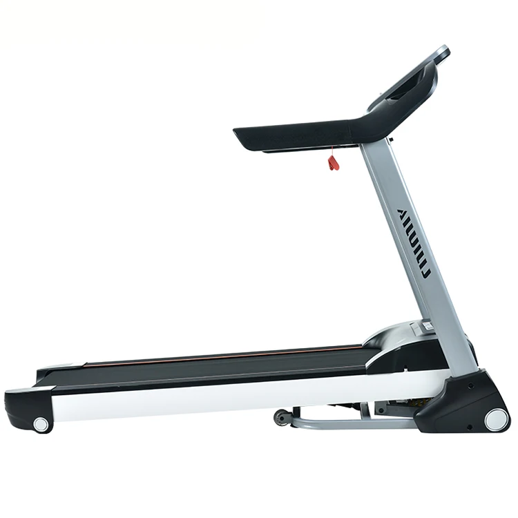 Lijiujia manufacturer electric foldable workout equipment LCD screen motorized treadmill machine for home