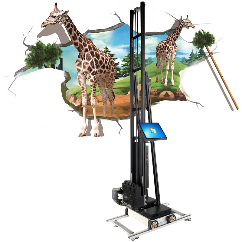 Good Effect Limewall Whitewall 3D Inkjet Wall Printer Machine Home Use Core Components Food Shop Retail Motor Gear PLC Gearbox