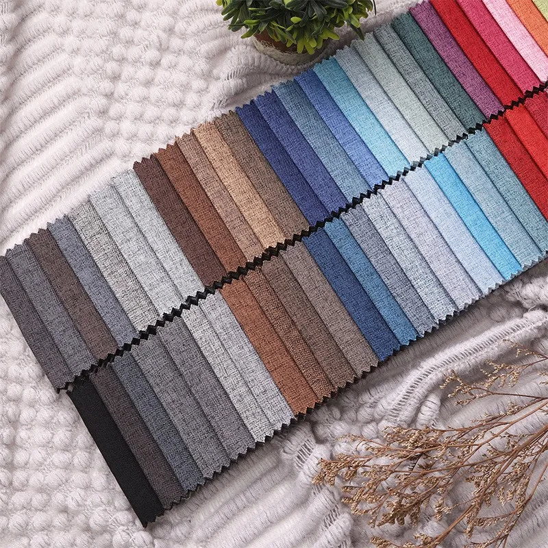 Free Sample 100% Linen Cotton Bamboo Digital Fabric Print Woven Technique for Dress and Linen Napkins