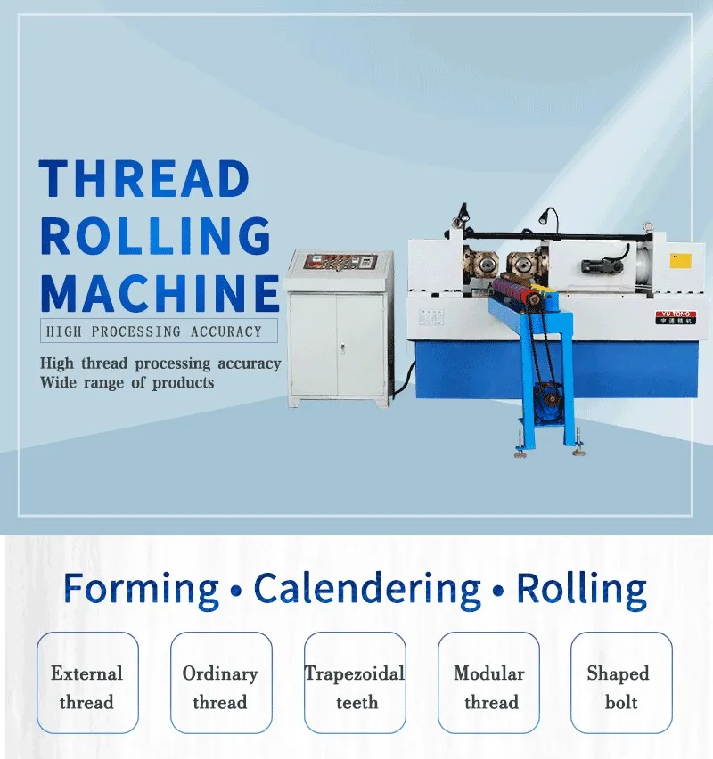 Z28-650 Hydraulic  nut bolt manufacturing machine automatic screw spoke threading rolling making machine