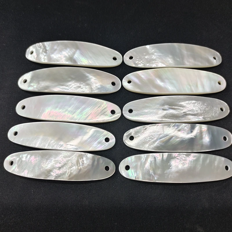 Minnow Lure 85mm White Mother of Pearl Shell Sports Fishing Bass Pike Hard Artificial Bait saltwater Fish lures