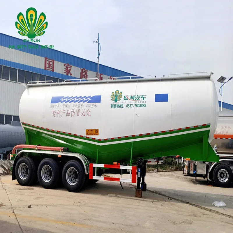 V-образный дизайн специального резервуара для быстрой транспортировки порошковых материалов