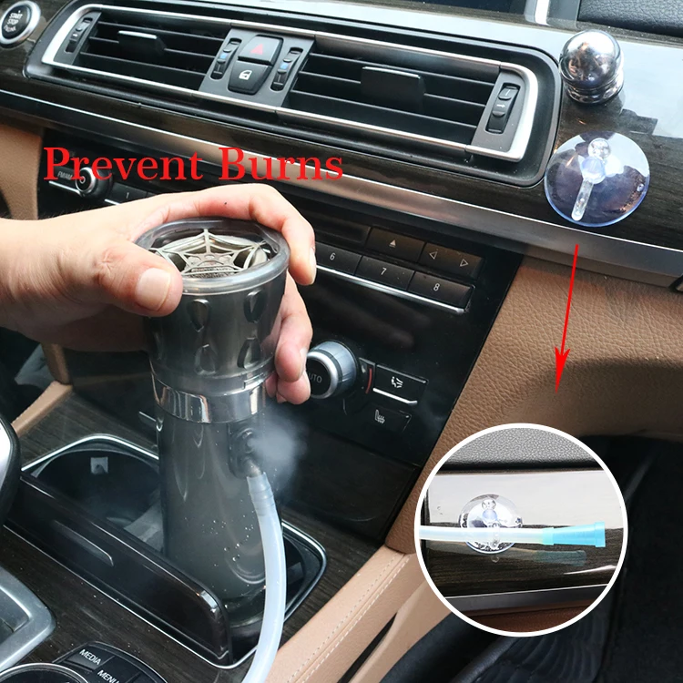 Wholesale LED nargile shisha portable hookah narguil sheesha car hookahs chicha thermal shroud hand shisha with led light
