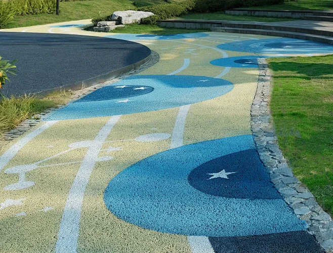 In 2024, EPDM particles, environmentally friendly and healthy plastic track school park playground