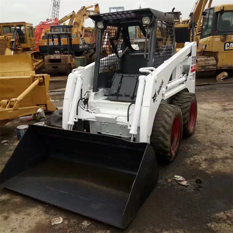 Оригинальный Подержанный 0 8 тонн Bobcat S160 S70 S130 S300 погрузчик мини-погрузчик в наличии