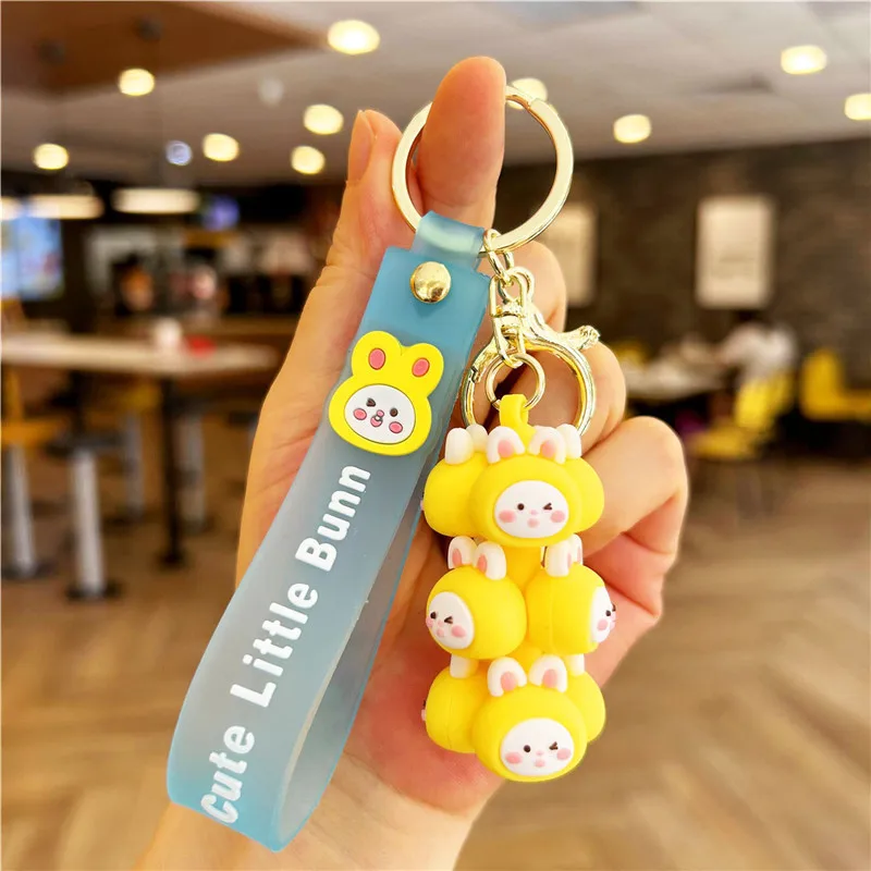Promotional Keychains PVC Key Chain Manufacturer Wholesale Cheap Custom 2D 3D Silicon Rubber Soft PVC Keychain