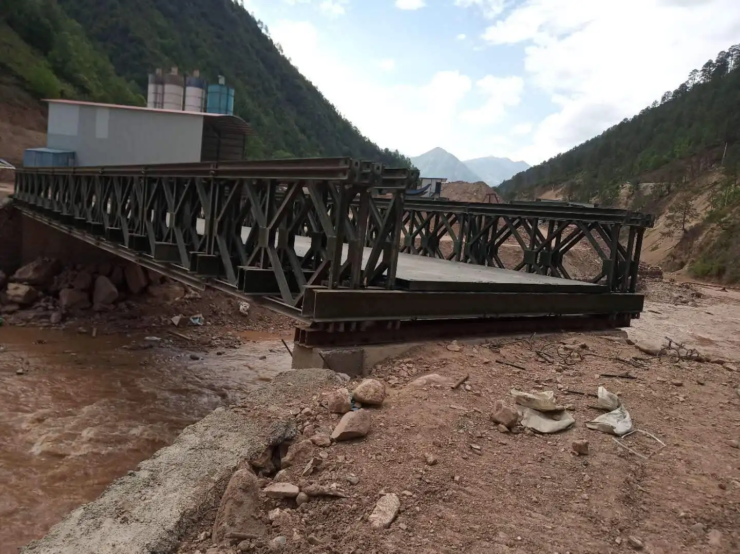 Bailey Bridge Portable Steel Bridge for Sale
