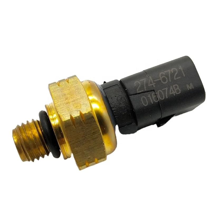 JUYULONG for Caterpillar E320 323D D2 Excavator Oil Pressure Sensor C6.4 Engine Fuel 274-6721construction Machinery Parts