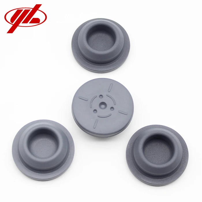Pharmaceutical Medical Packing 32mm Butyl Rubber Stopper for Infusion
