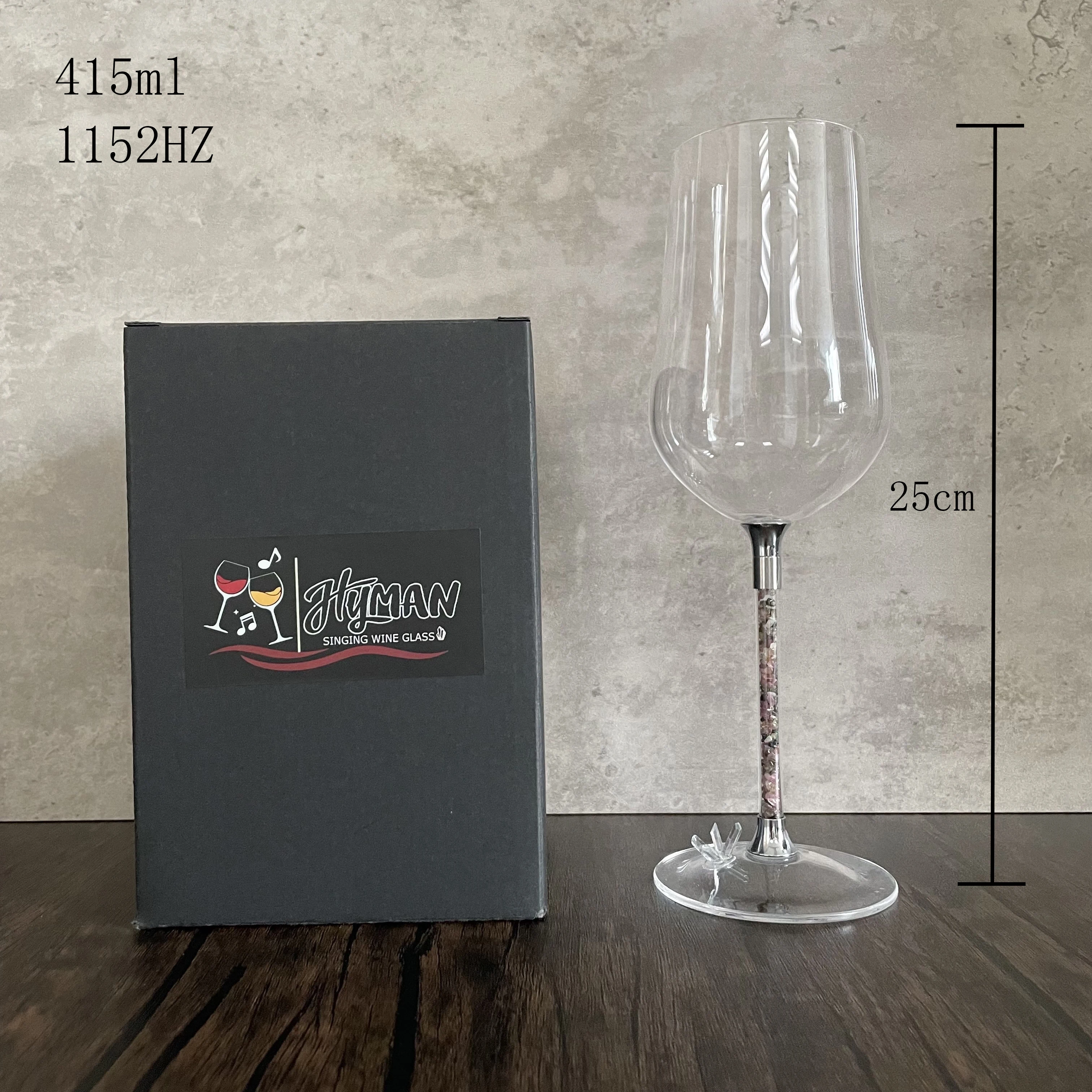2022 glassware manufacturers unique crystal quartz singing wine glasses goblet sound healing wine glass (1600129799463)