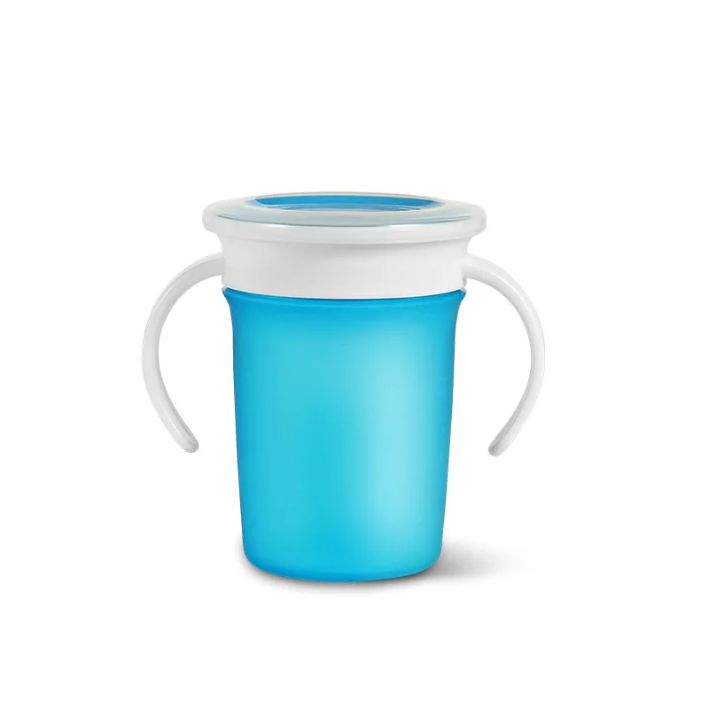 BPA Free Non leaking spill free 360 degree Miracle drinking cup Baby toddler Training cupful