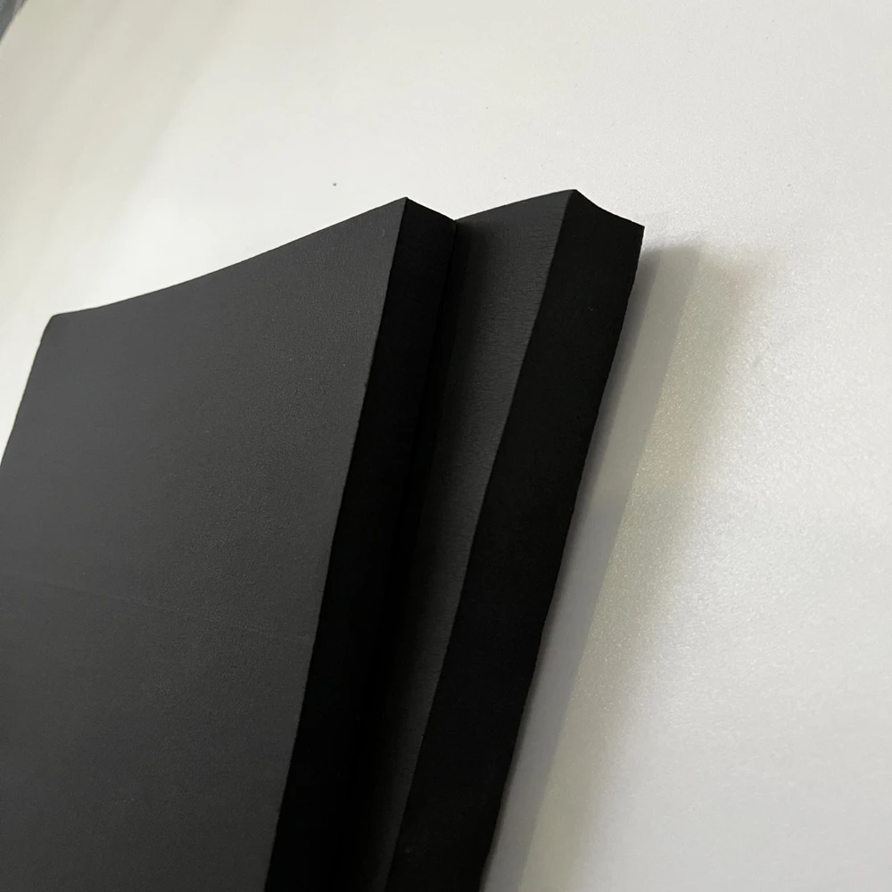 Adhesive Rubber Foam Soft Cold Resistance Waterproof Custom Color Size Nbr Rubber Foam Tube Pipe