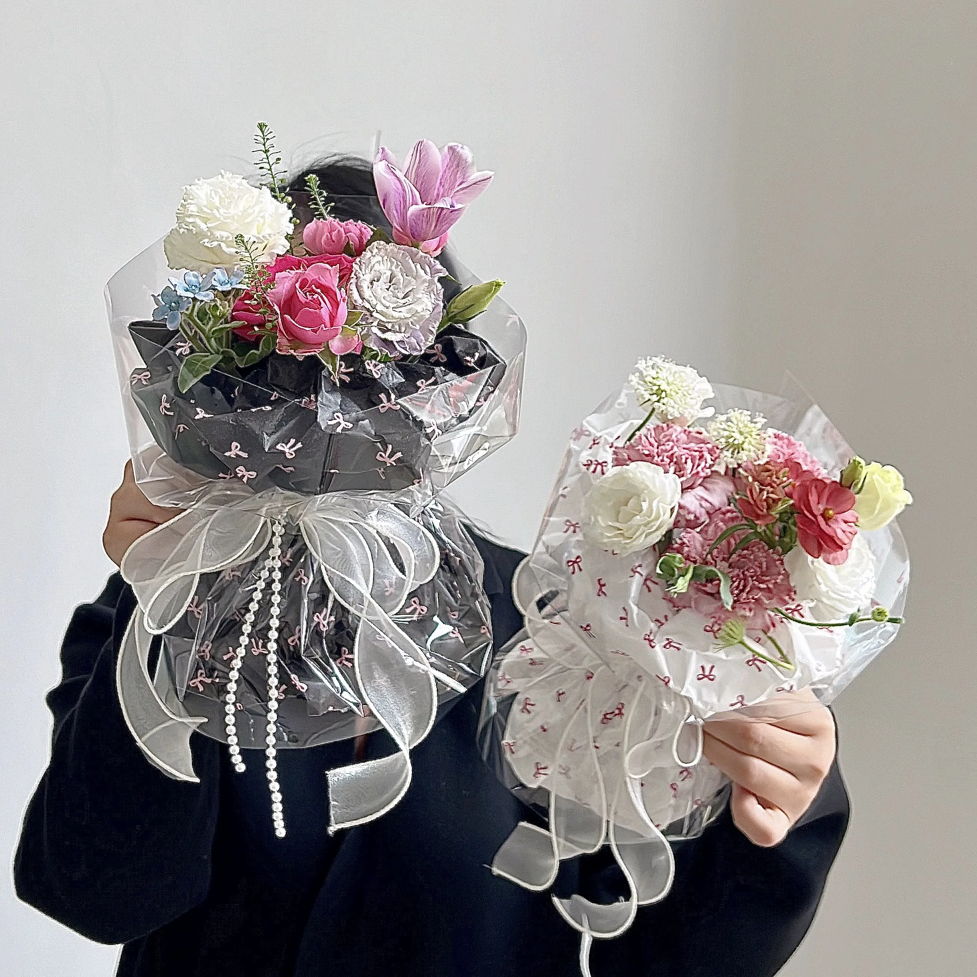 2024 New Bow Tie Korean Sydney Paper Flower Wrapping Paper Gift Wrapping Paper