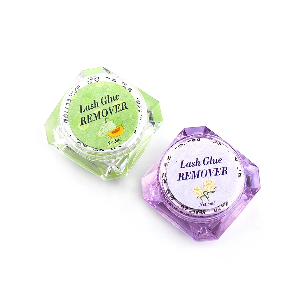 Private Label Lash Extension Remover Makeup Cream Pink Blue No Irritation Gel Lash Adhesive Remover Lash Extension Glue Remover