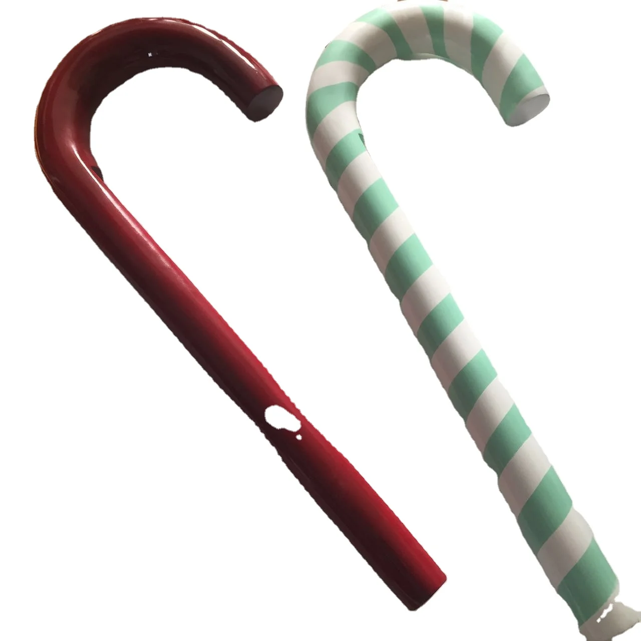 Красочная рождественская статуя из стекловолокна, конфеты, тростниковые палочки, Декор