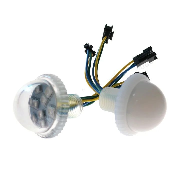 High quality and durable DC12v&24v 35mm 9leds rgb led dot light for disco stage