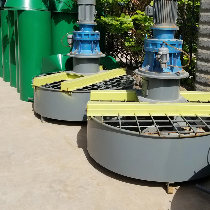Quality Assurance Fertilizer Raw Materials Blender Automatic Disc Rotary Mixer