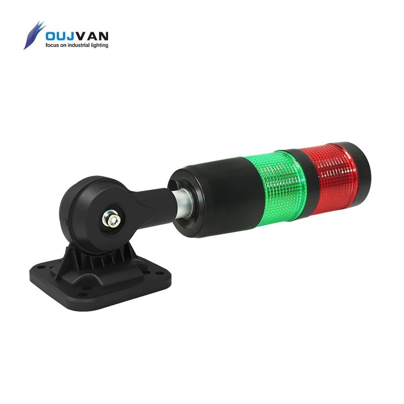 Hot Selling Waterproof Foldable Machine Tool 24v LED Multi Indicator Warning Light with Buzzer