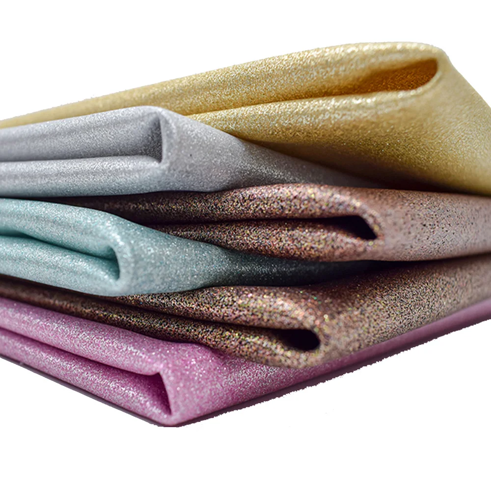 Shiny Materials Car Fabric Shoe Glitter Fabric