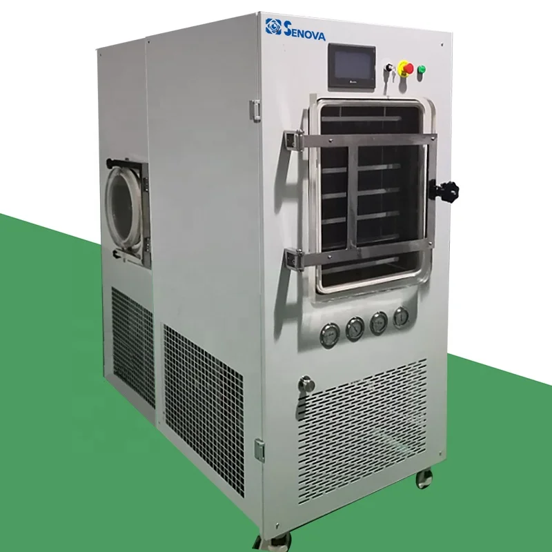 10Kg Heat Conductive Oil Commerical Industry Food Pilot Vacuum Lyophilizer