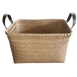 Vietnam manufacture oval woven storage craft wicker rattan basket for bread