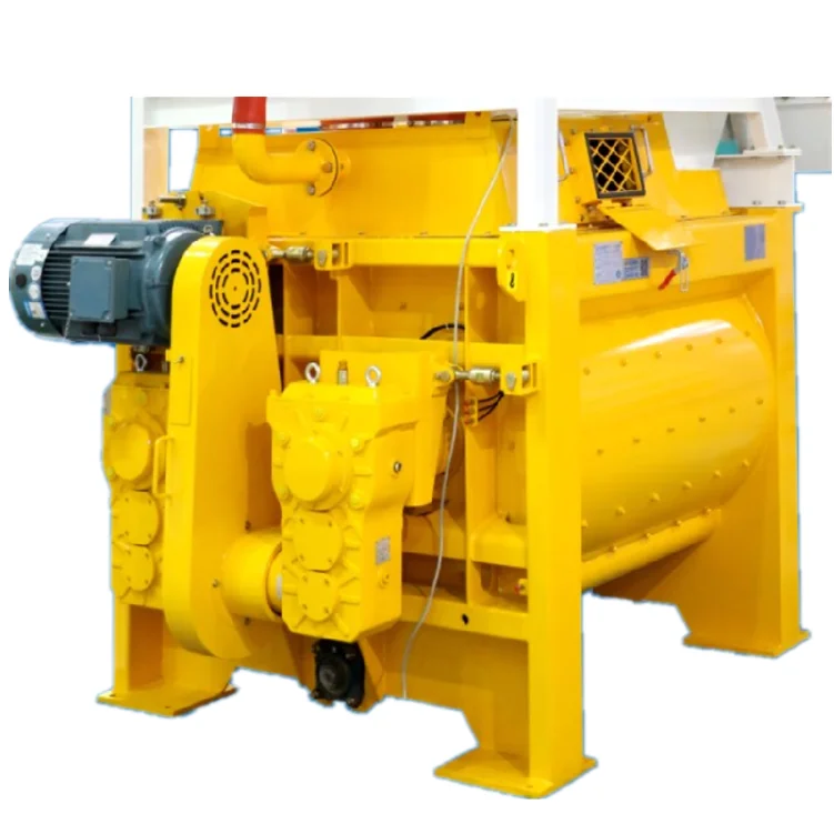 Sicoma MSO500 small selfloading automatic electric hydraulic twin shaft cement concrete mixer machine from China for sale