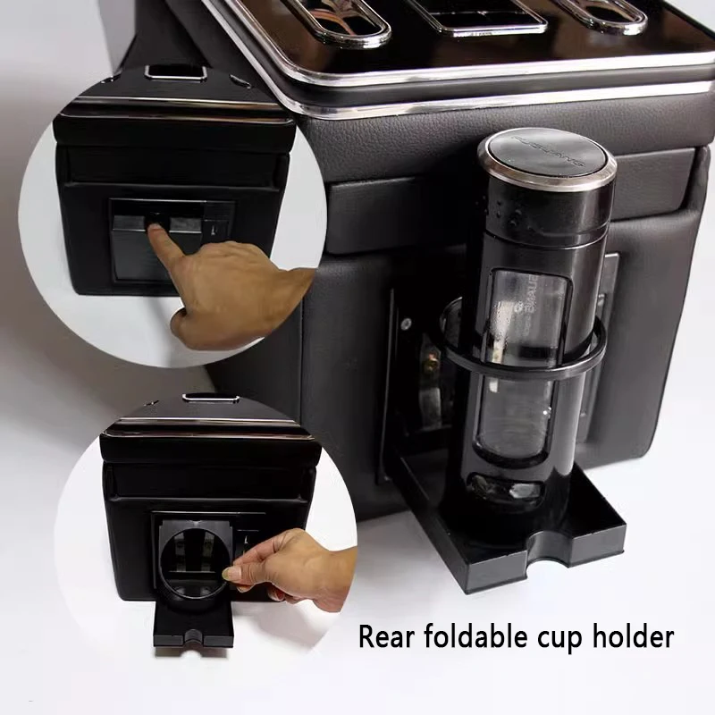 Toyota Hilux w447 SAIC MAXUS G10 Business Car central Armrest MPV Luxury Universal Double-layer LDV G10 Armrest Box For Car