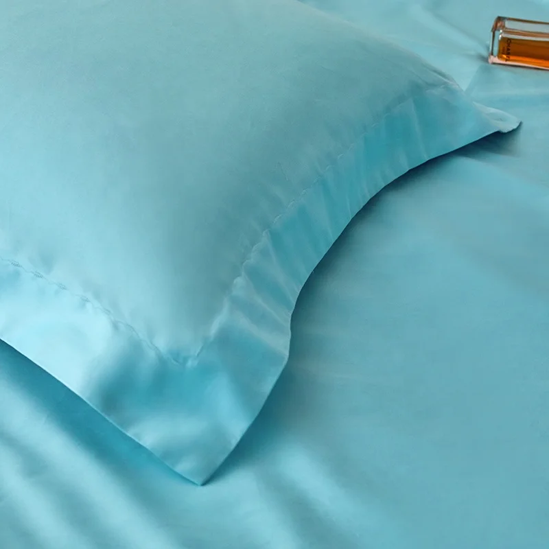 3pcs/4pcs Bedding Set High quality Solid Color Bed Sheet Quilt Cover Pillowcase Bed Linen Sets