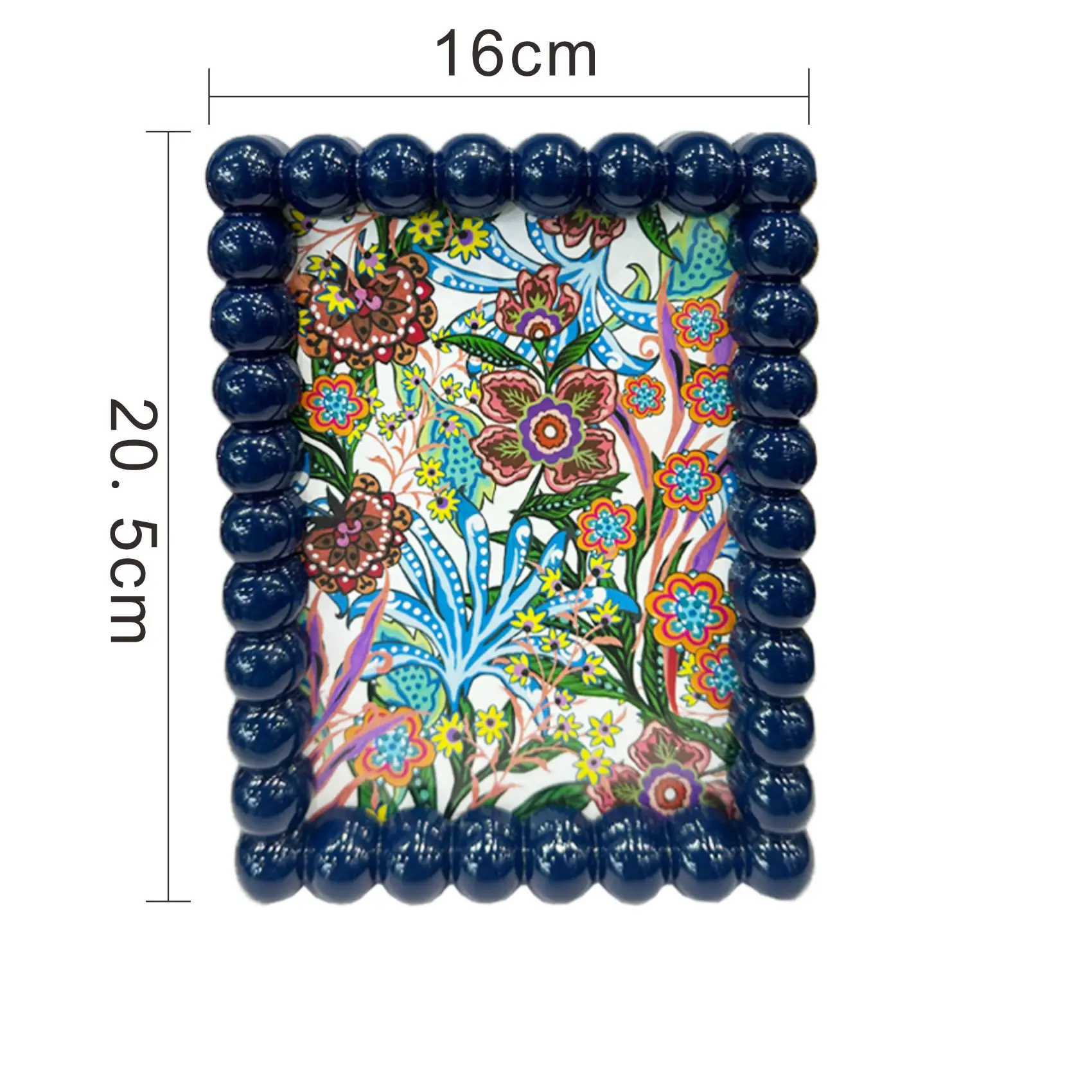 New Style  MDF 5x7 Wood Photo Frame Lacquer MDF beads Picture Frame