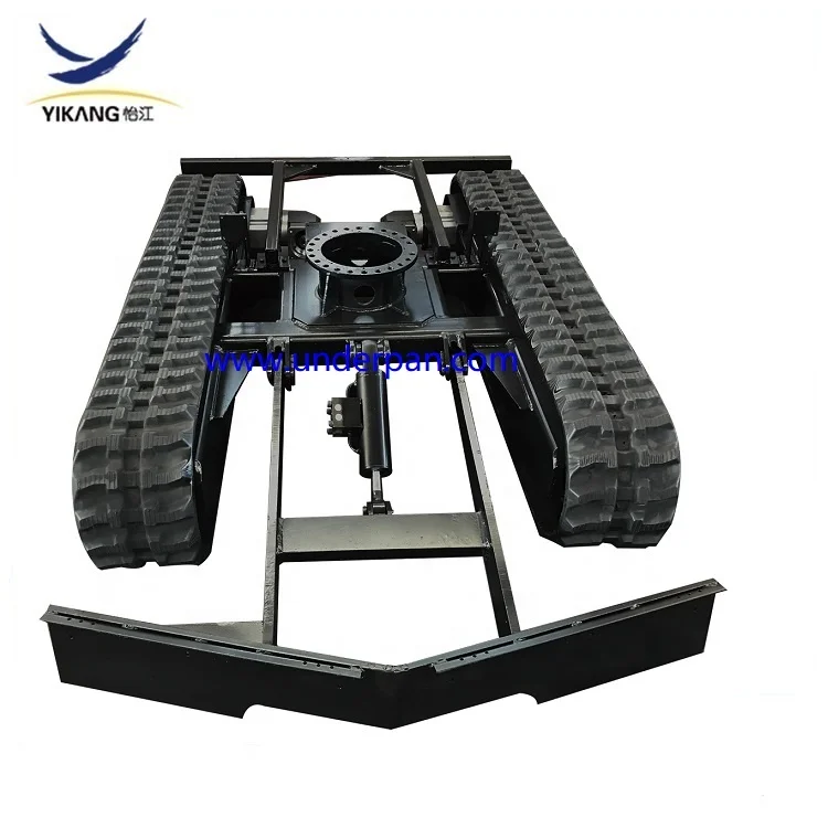 Crawler track undercarriage for 5 ton 10 ton 15 ton 20 ton 25 ton 30 ton rubber or steel drilling rig excavator machinery parts