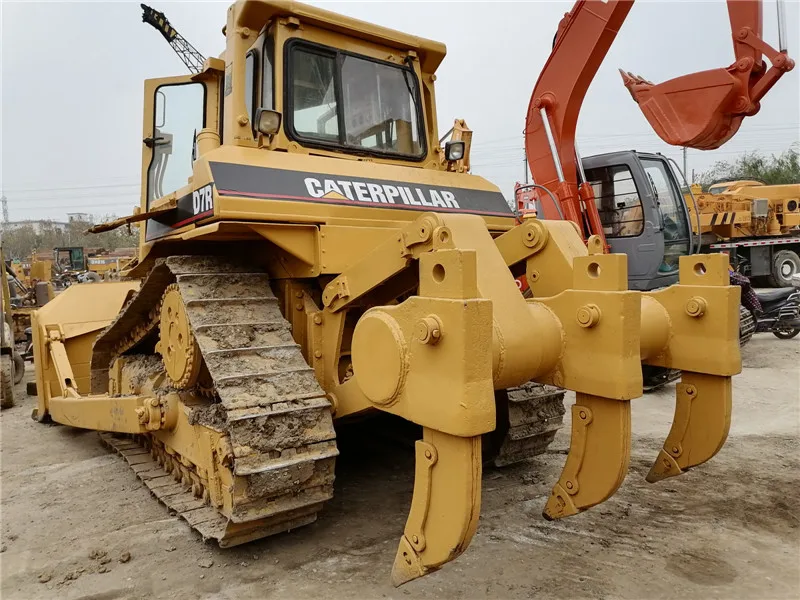 Japan used CAT bulldozer d7r original caterpillar D7R crawler bulldozer second hand d7 dozer caterpillar good condition