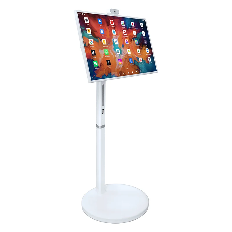 32 Smart Tv Camera Vertical Display Capacitive Touch Moving Screen 1920*1080 Portable Smart Tv