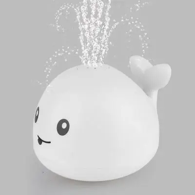 Для детей с года до трех лет Kawaii покроя с подсветкой со светодиодной подсветкой КИТ брызг воды секс Ванна, игрушка для детей, бассейн игрушки для ванной