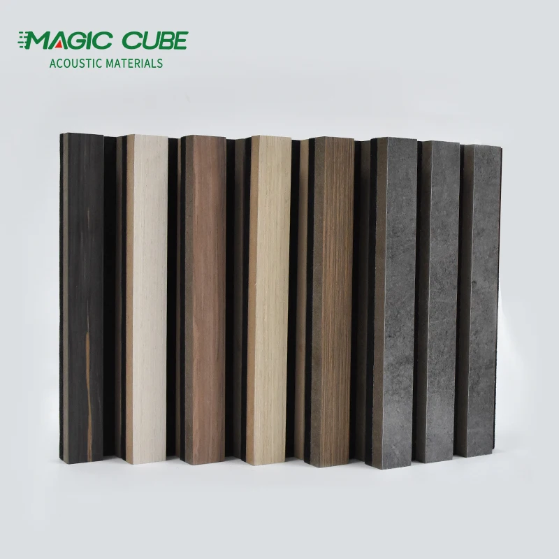 Studio acoustic panels European High Quality wood sound diffuser plans Acustic Wall Panel Slat Wood Panel Wandpanelen