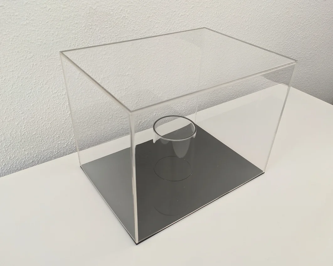 
counter top display acrylic box 