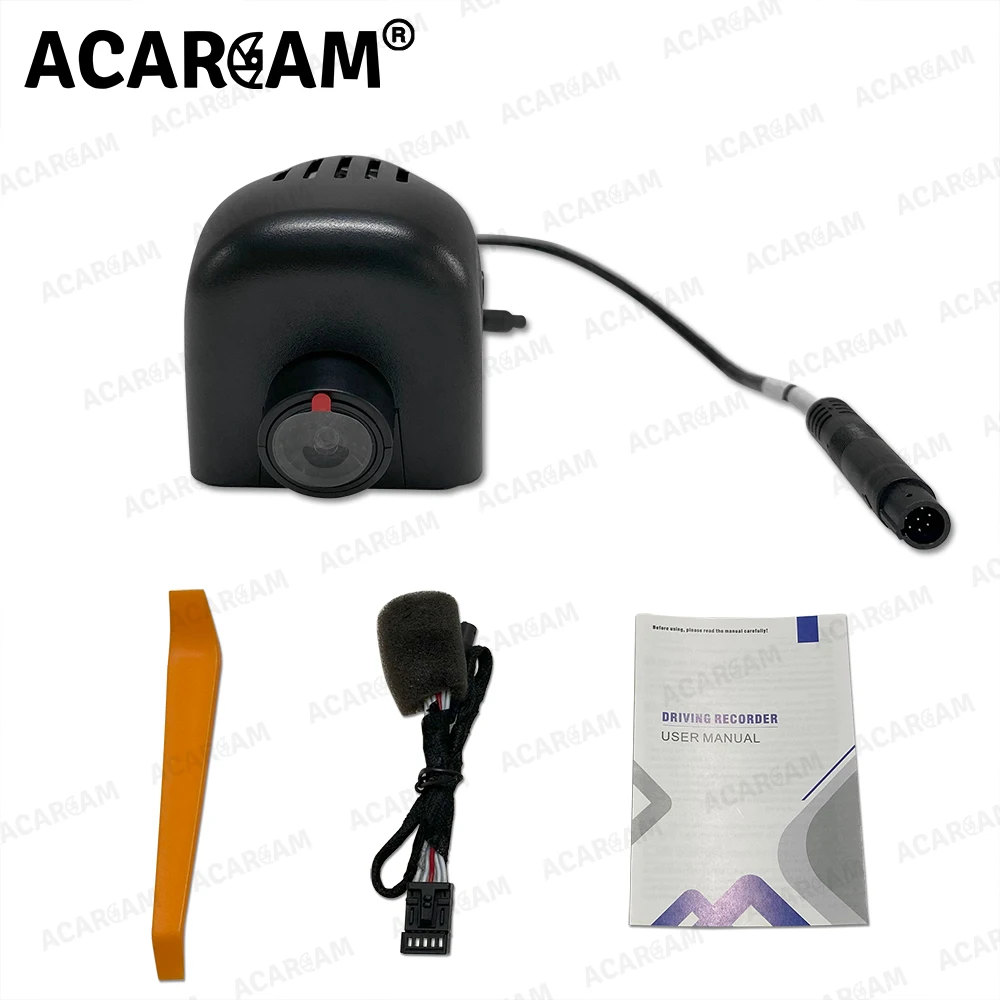 ACARCAM WiFi 4K 2160P Car DVR DashCam Camera Video Recorder for Audi A3 A4L Q3 A8 R8 WIth Night Vision and WIFI APP