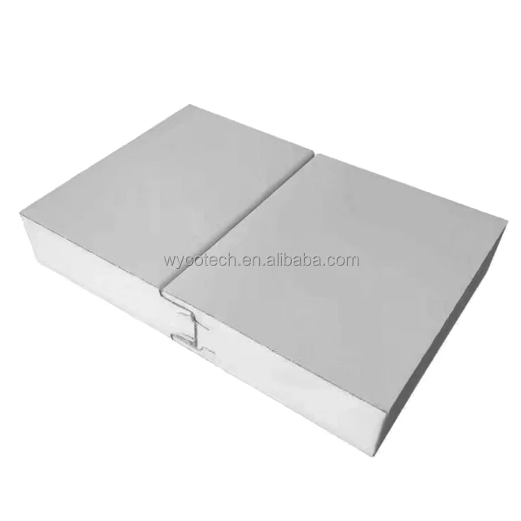40mm Polyurethane Sandwich Panel with 0.4 mm & 0.45 mm Aluminium Insulation Materials  for cigar room House Wine Cellar Cooler