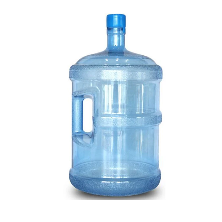 High transparency 5 gallon PC water bottle with handle 20 liter plastic barrel Promotion Sales