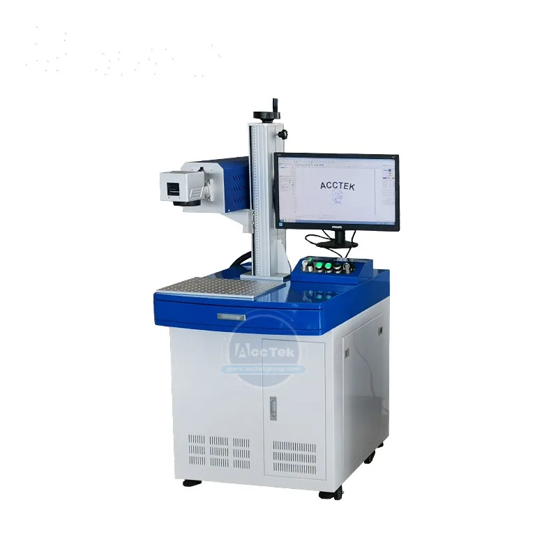 Europe Quality Deskptop Co2 Laser Marking Engraving Machine for Coconut Wood Leather