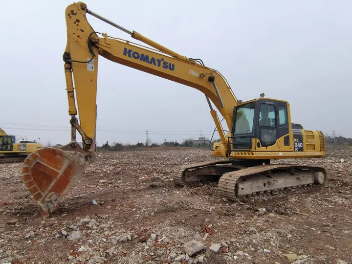 LOW price crawler excavator pc240lc  construction  equipment of USED digger  KOMATSU PC240LC  second-hand pc240lc  for selling