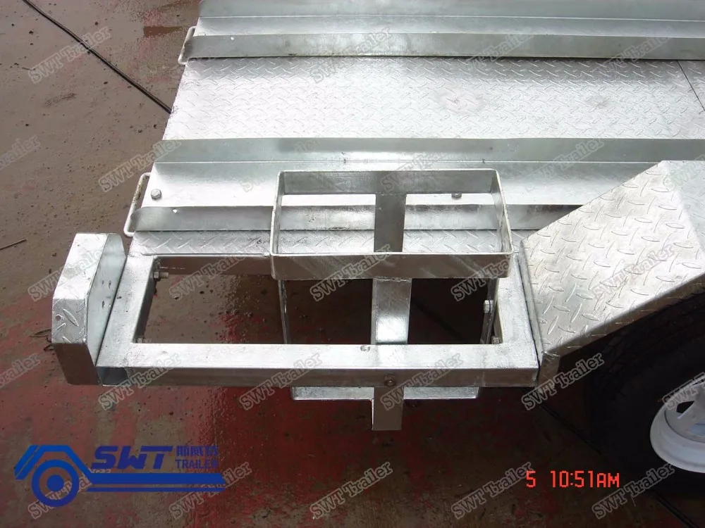 Good quality fully welded Sing Motorbike Trailers (SWT-MT85)